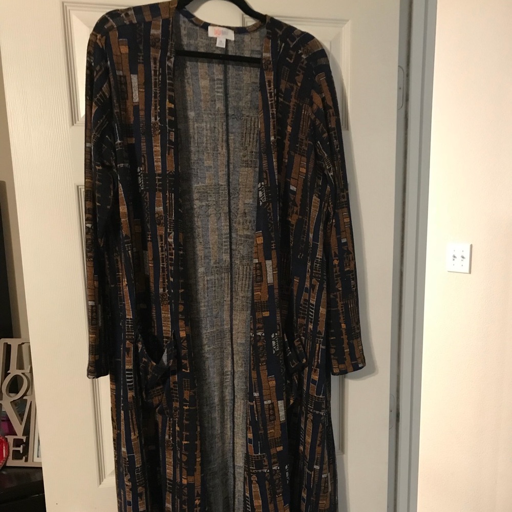 LuLaRoe Sarah Duster Cardigan XL